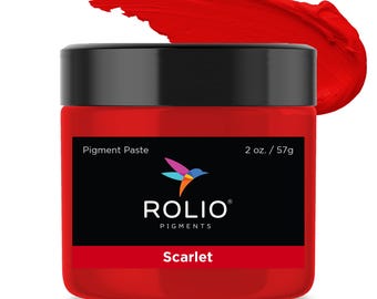 Scarlet Red Pigment Paste - 2oz. Jar