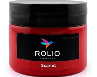 Scarlet Red Pigment Paste - 2oz. Jar