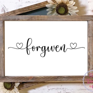 Forgiven svg, png, dxf downloads, 1 John 1:9 svg Cut File, Inspirational svg, Bible Verse Svg, Cricut & Silhouette Cut File, Christian Faith