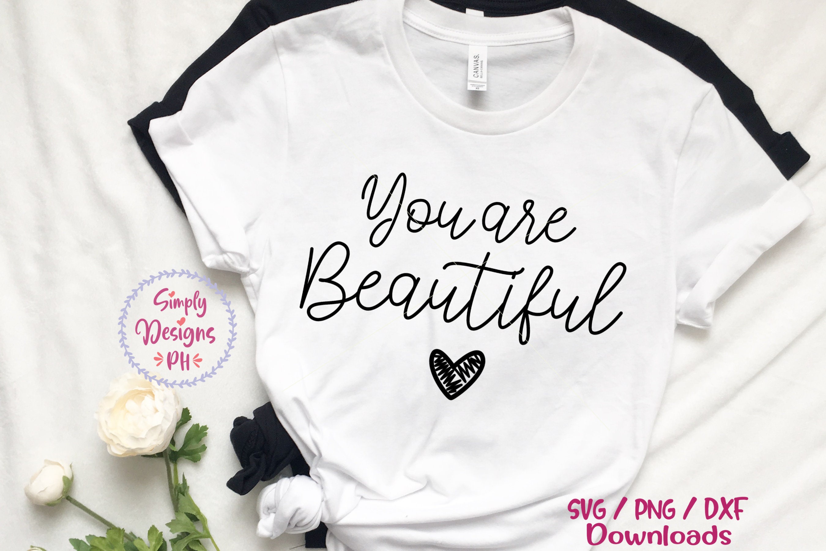 You Are Beautiful SVG Digital Download Cricut Etsy