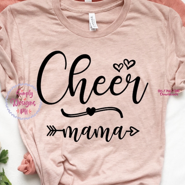 CHeer svg, cheer mom svg, cheer mama svg, cheer, Mama svg, mom, shorts and lemons, dxf, eps, png, Football, svgs, shortsandlemons, cricut