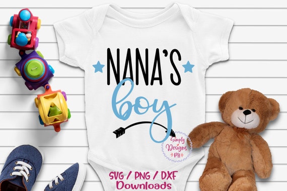 Download Nana's Boy svg mimis boy svg dxf png mommys boy svg | Etsy