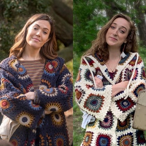 Granny Square Rebecca Jacket Digital Crochet Pattern image 10