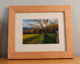 Curly Maple Picture Frame