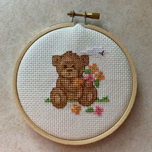 Teddy Bear with Flowers