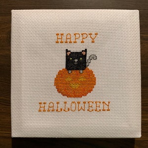 Happy Halloween Cross Stitch