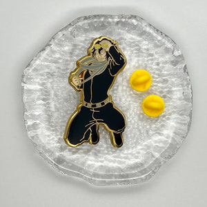 Limited Edition - Sleepy Teacher Hard Enamel Pin 2.25" Tall - Pins for Anime Fans - Double Pin Back for Secure Hold