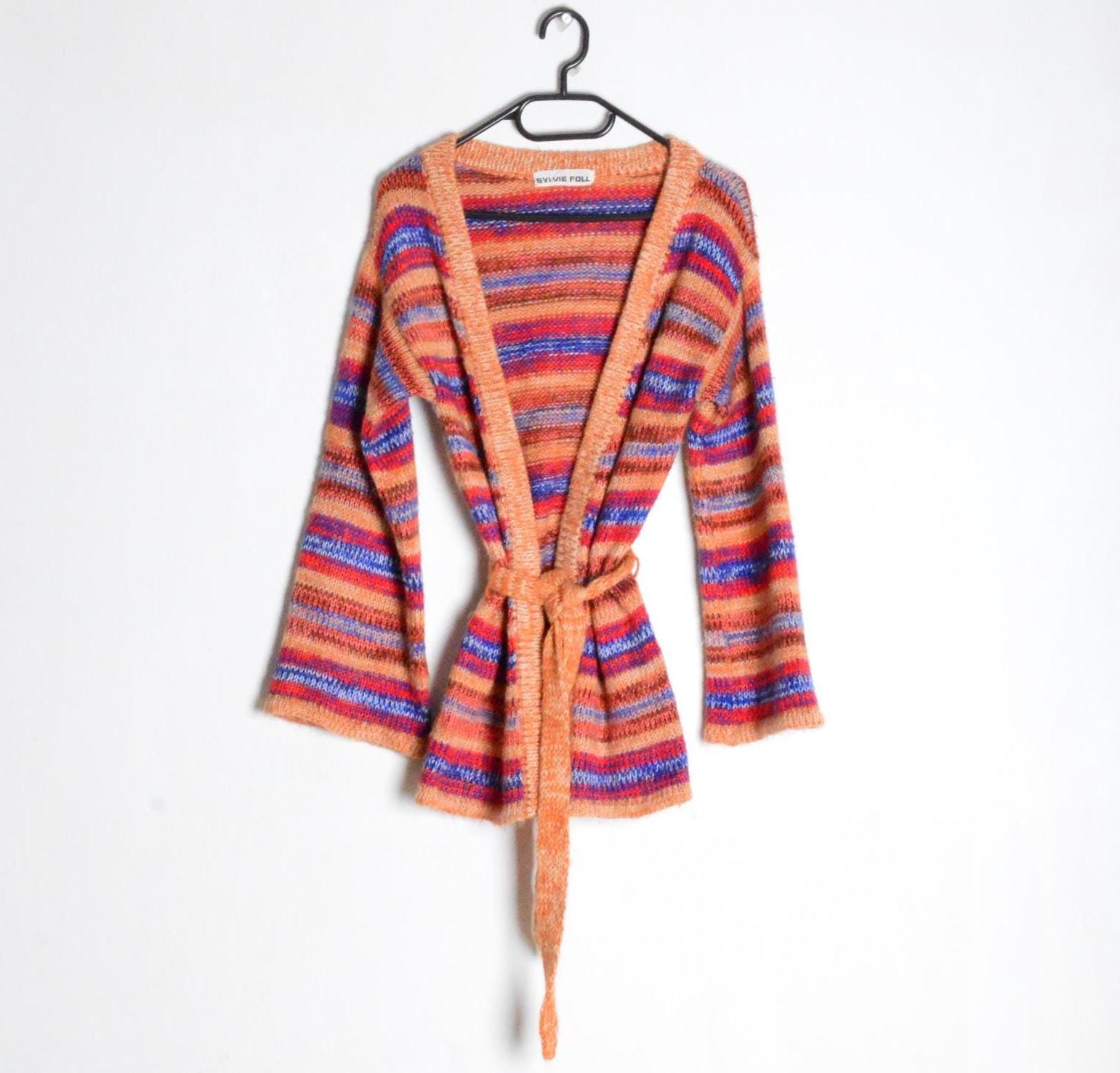 カーディガン 70s us vintage cardigan. Vintage Wool Cardigan Small Green 70s Made in USA Union