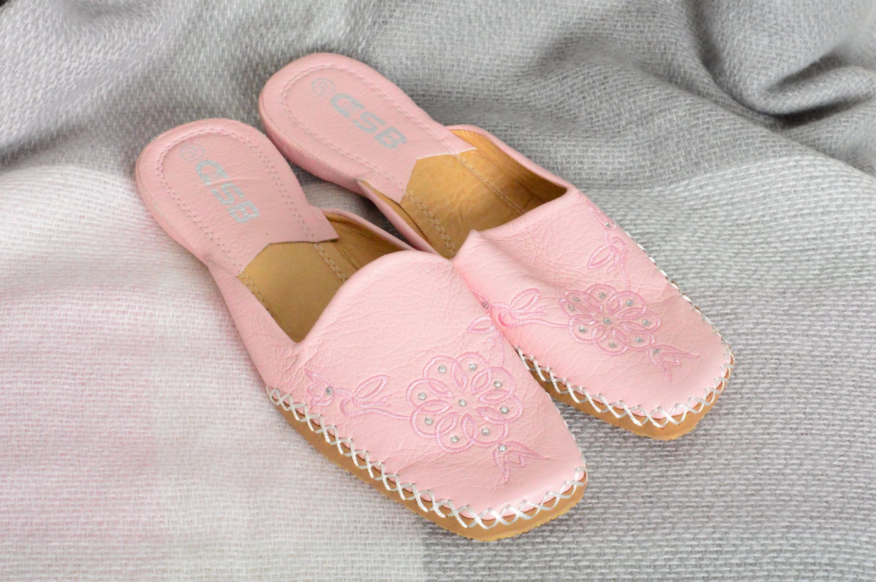 Summer Charms Mules 80 Petal Pink Suede Pink Lambskin main image 1
