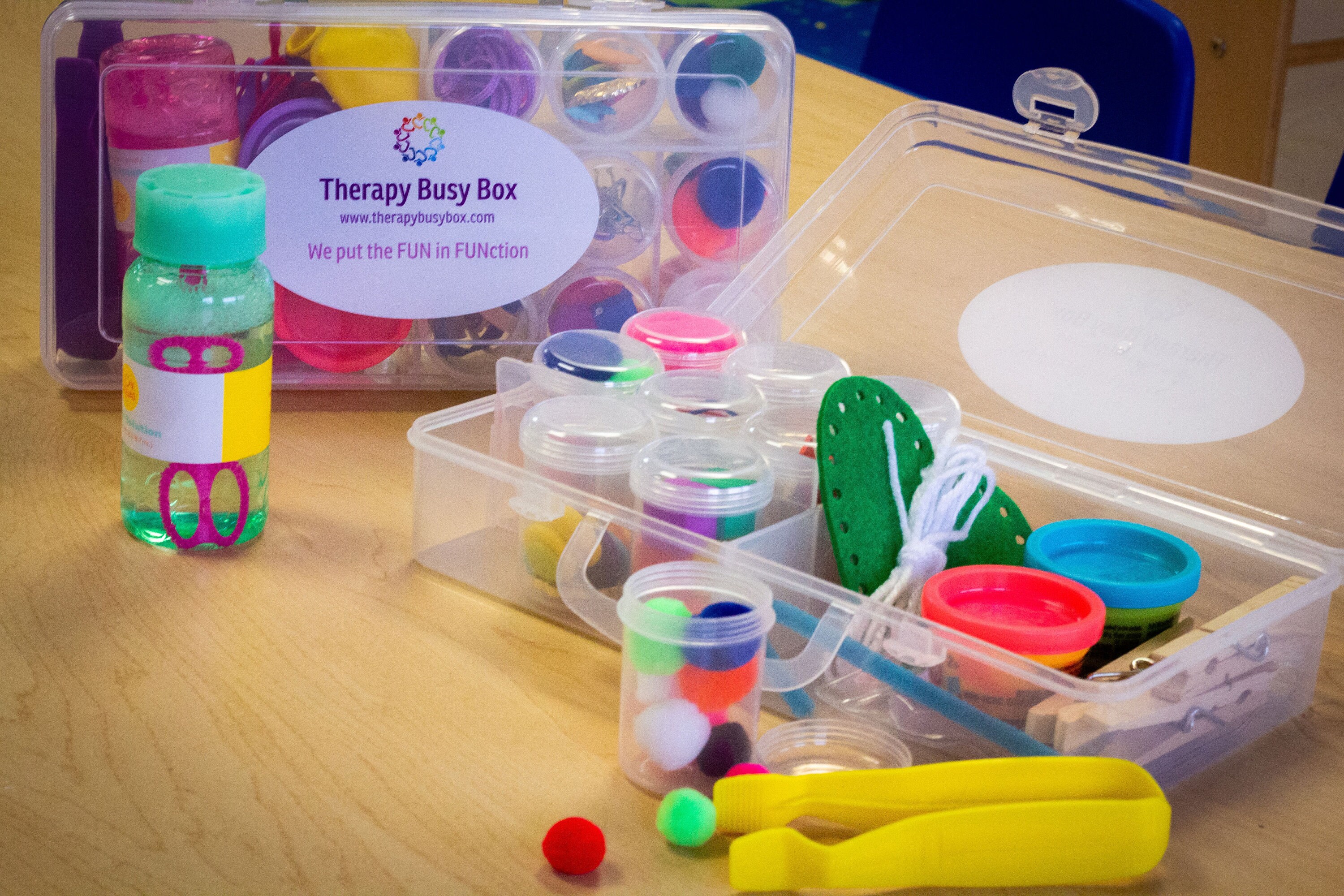 Therapy Busy Box Children's Fine Motor and Grip Etsy