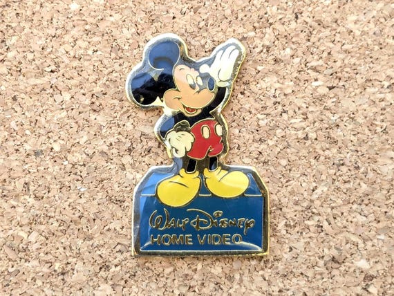 Vintage Walt Disney Home Video pin: Mickey Mouse enamel pin
