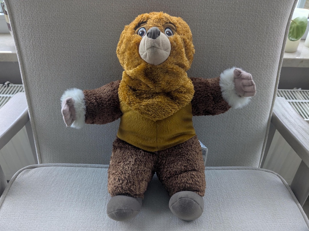 Vintage Disney's Brother Bear Plushie: Switching Kenai Stuffed