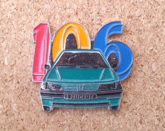 Vintage Citroen 106 Emaille Pin