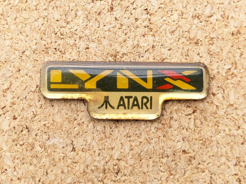 Vintage Atari Lynx Logo Enamel Pin - Etsy