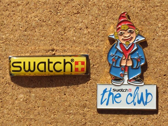 Vintage Swatch Orologi svizzeri spille: logo Swatch \u0026 Swatch | Etsy Italia