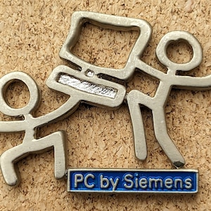 Vintage PC by Siemens enamel pin
