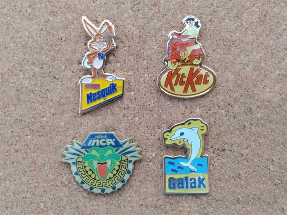Getränge Pin Badge NESTLE NESQUIK
