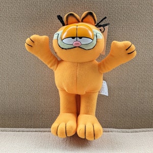 Vintage Garfield plush: Standing Garfield stuffed animal