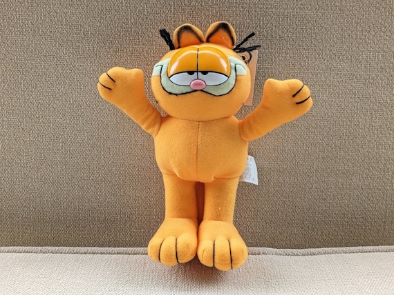 Vintage Garfield Plush: Standing Garfield Stuffed Animal - Etsy