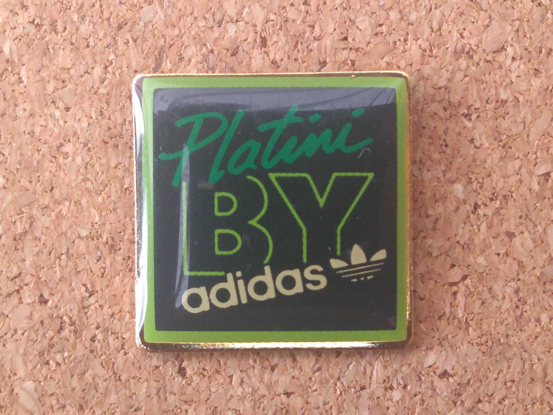 Pines vintage: Platini logotipo de Adidas y pines de - Etsy