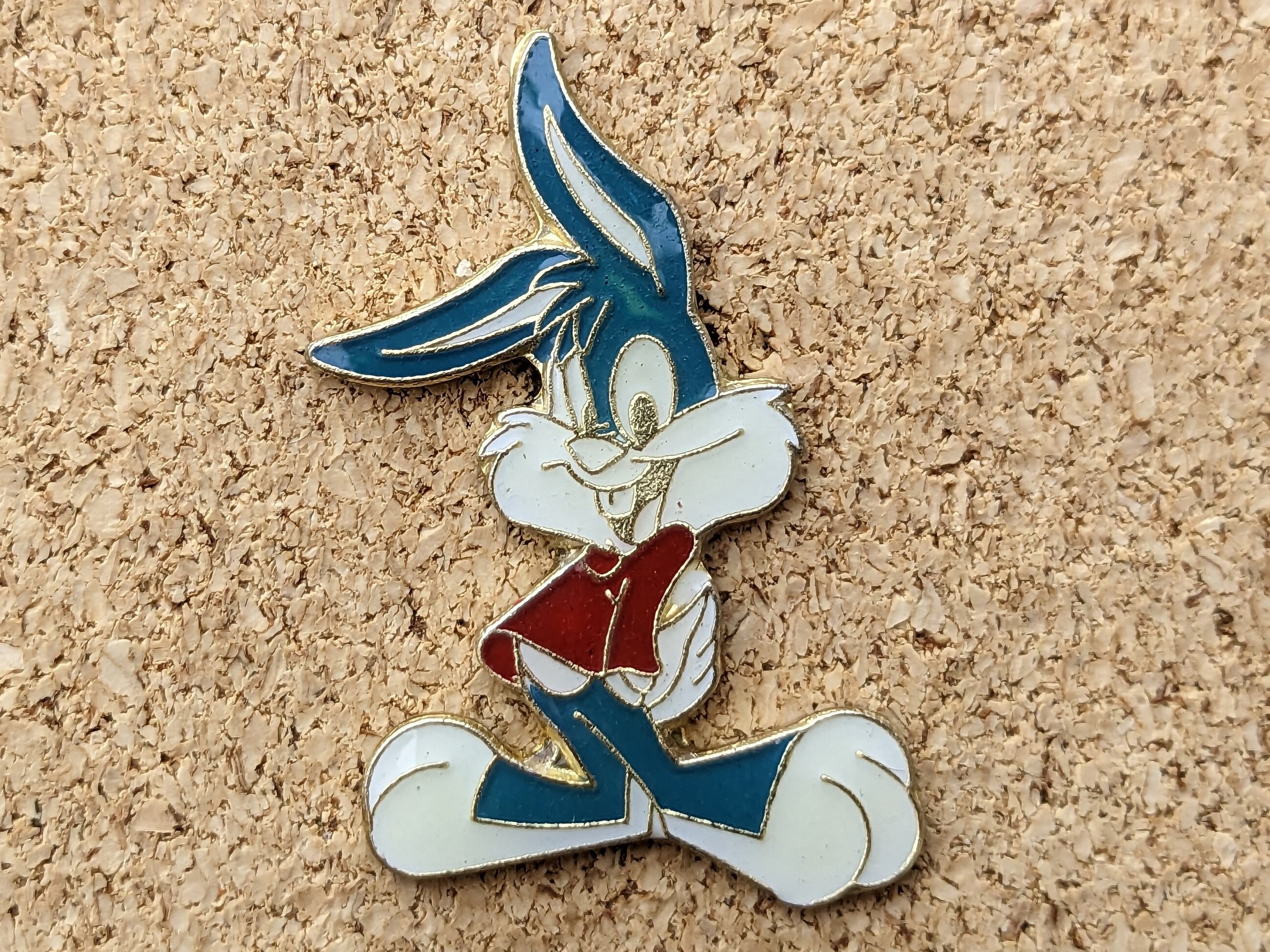 70s Antonio Guiseppe Looney Tunes Jacket w/ Taz and Bugs Bunny Embroidery 