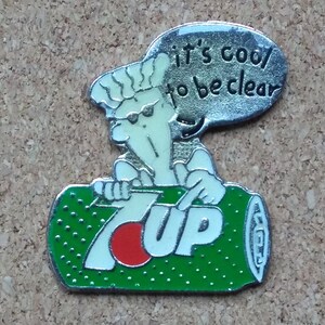 Vintage Fido Dido 7 Up soda pins: Skating Fido, Skiing Fido & "It's cool to be clear" enamel pins Cool to be clear