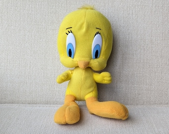 Vintage Looney Tunes Plüschtier: Stofftier Tweety Pie