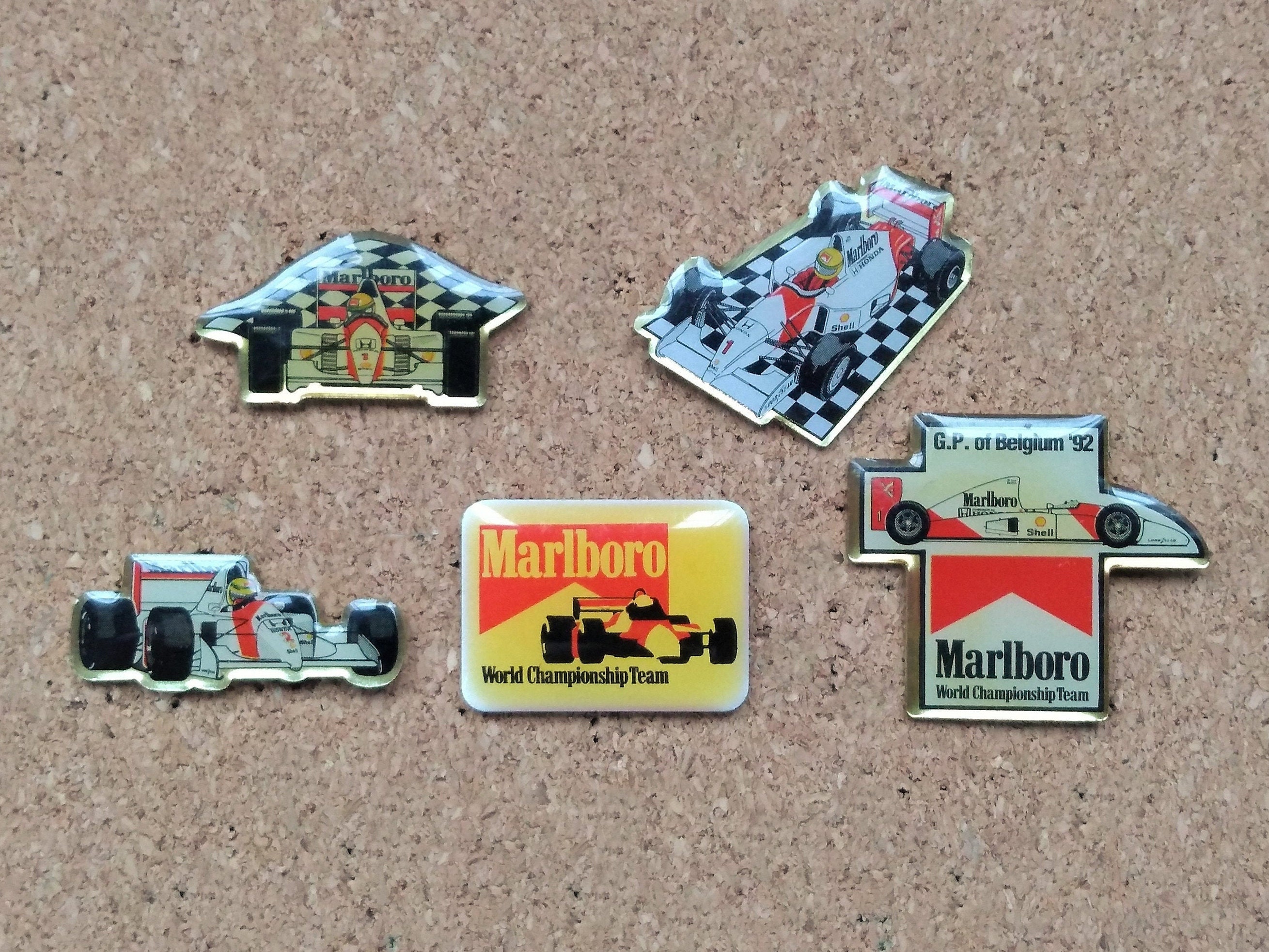 Vintage Marlboro Formula 1 Honda Pins Marlboro World Etsy 日本