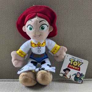 Vintage Pixar Toy Story 2 plush: Jessie the Cowgirl stuffed doll with tags