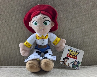 Peluche vintage de Pixar Toy Story 2: Jessie la vaquera, muñeca de peluche con etiquetas