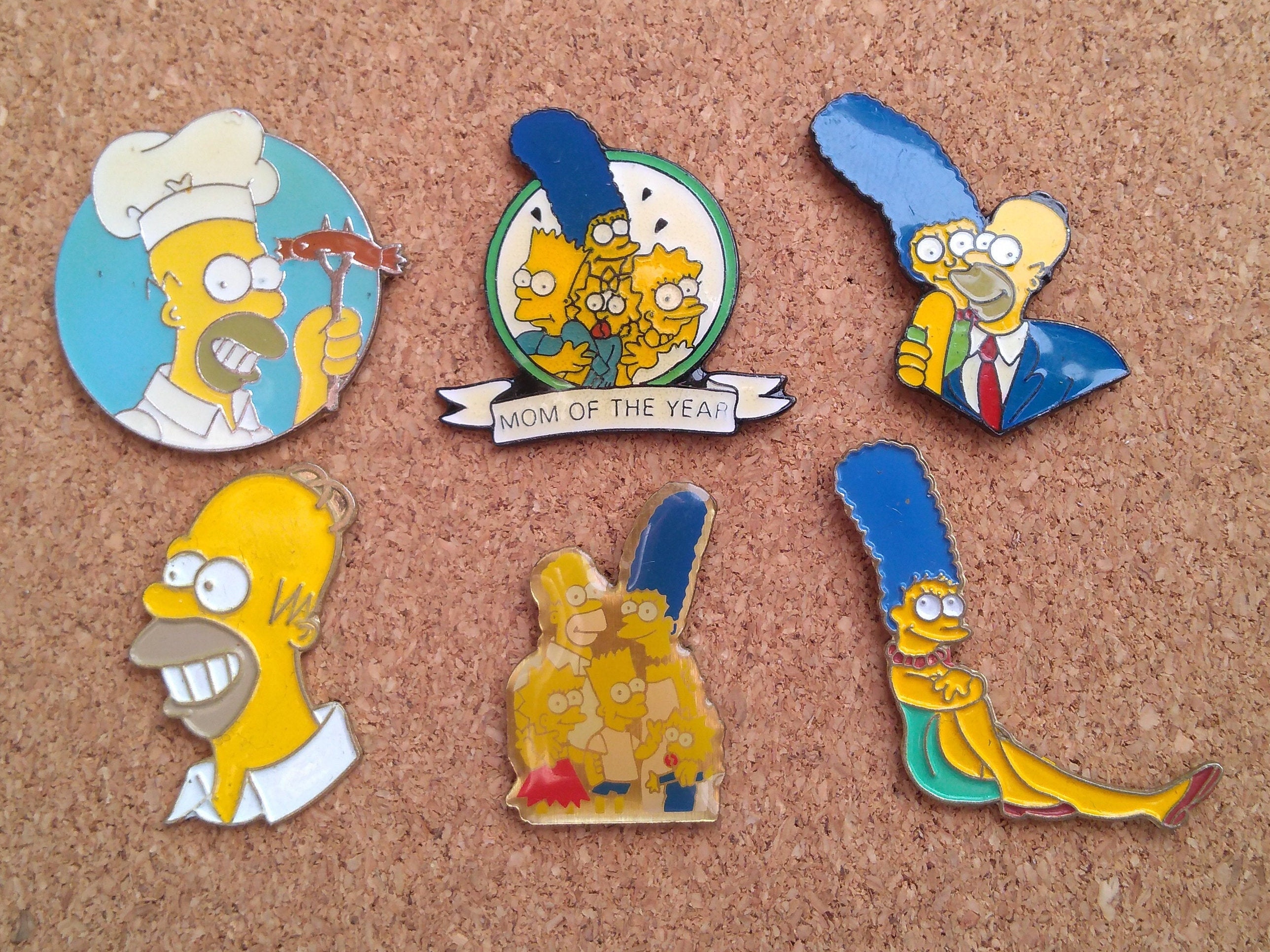 2 Einheiten 2 Einheiten Forma Italia The Simpsons pts37t/2VB Set Pizzateller mehrfarbig Typ Homer/Marge Porzellan