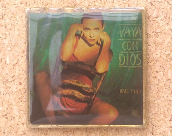 Vintage Vaya Con Dios Time Flies enamel pin