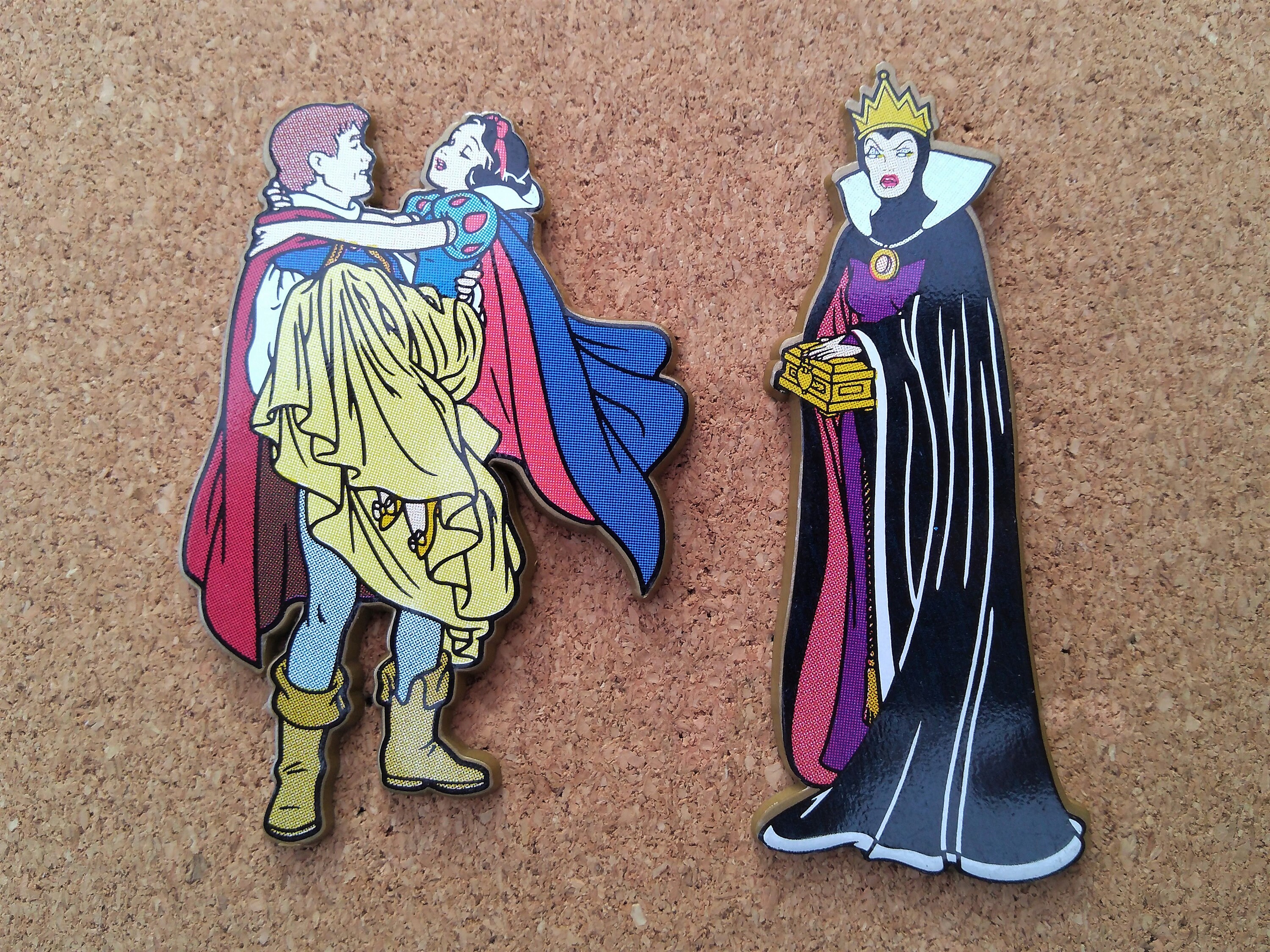 Snow White Seven Dwarfs Evil hair pins