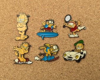 Vintage Garfield Pin Gift for Garfield Fan Cat Lover Classic