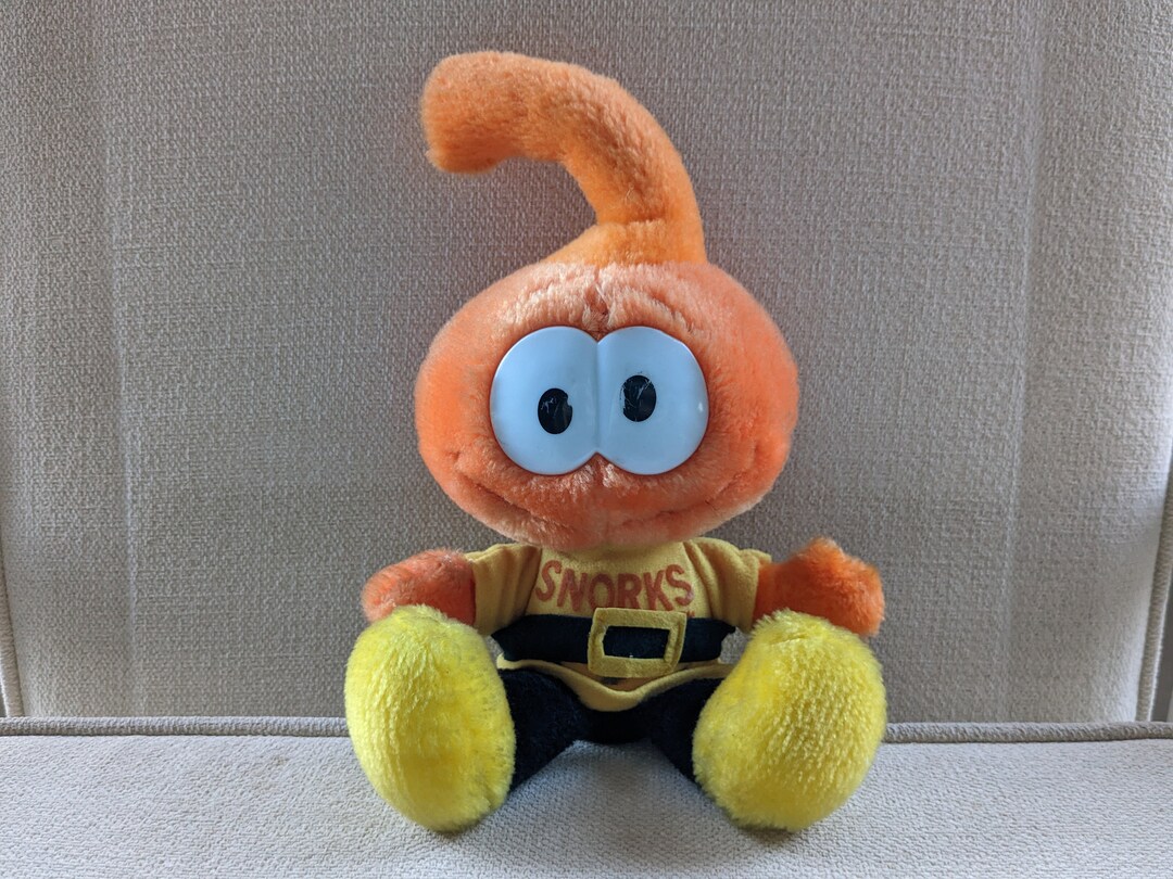Vintage Snorks Plushie Dimmy Snorkels Stuffed Animal Etsy