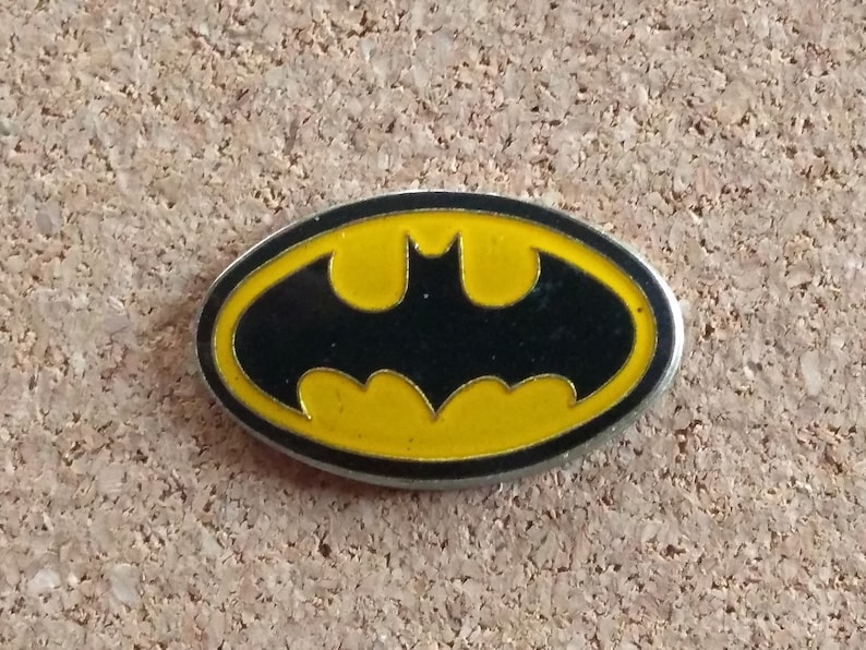 Vintage DC Comics Batman Pins Batman Logo Batman Profile and Etsy