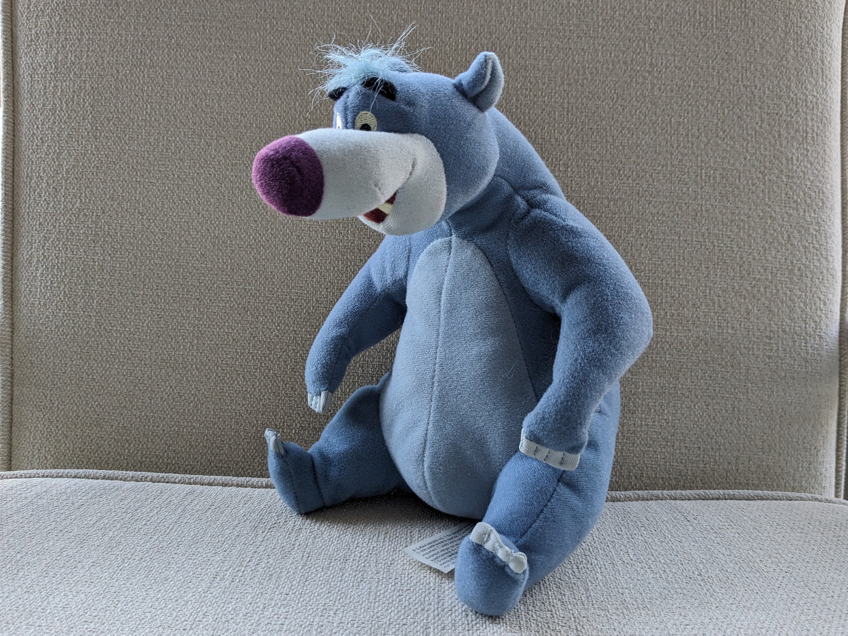 Doudou Peluche BALOO - Le livre de la Jungle - Jungle Book 2 - Hasbro H 20  cm