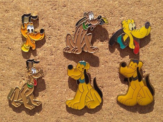 Vintage Disney Pluto the Pup Pins: Pluto Face, Painting Pluto and Happy  Pluto Enamel Pins - Etsy
