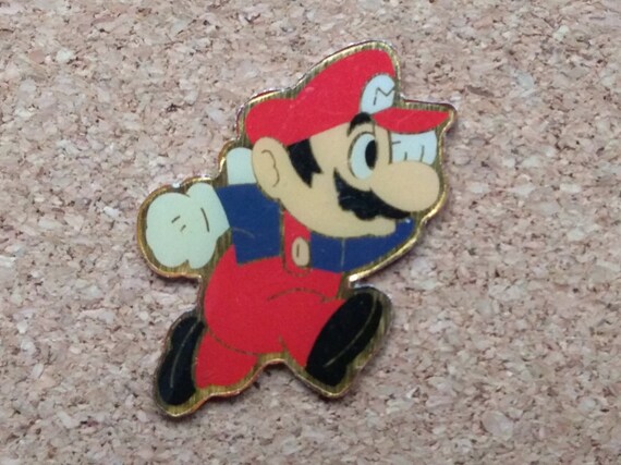 Super Mario Bros. Mario Cart Video Game Bowser Figure Metal Enamel Pin NEW