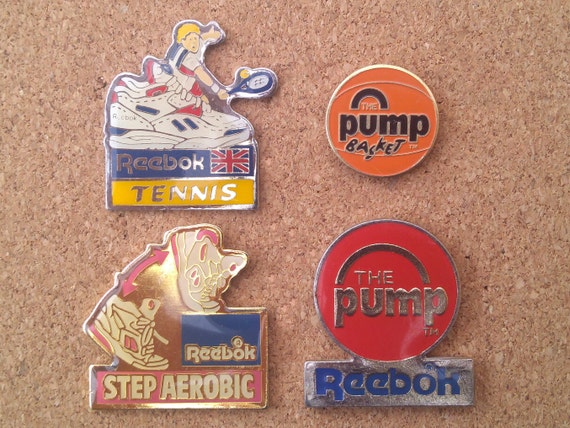 Oblicuo En necesidad de Puede soportar Vintage Reebok Pumps Pins: Reebok Tennis Step Aerobic Shoes & - Etsy