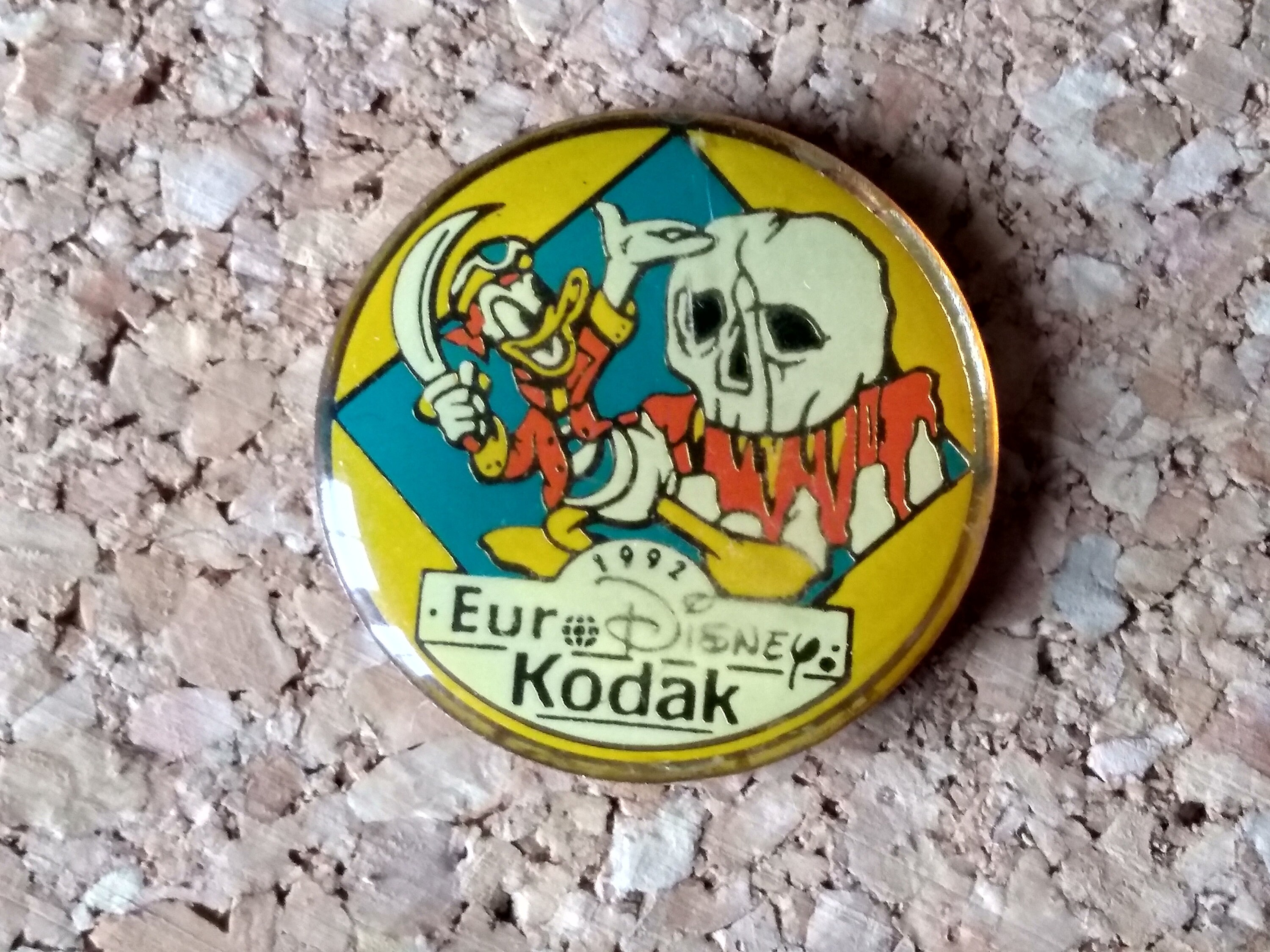 Disney ディズニー FAB5 ユーロディズニー・Kodakピン5個 1992年