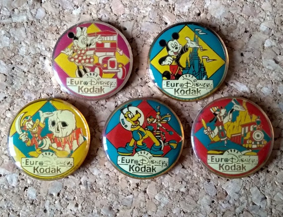 Disney Donald Duck Pin Lot Of Four Auction
