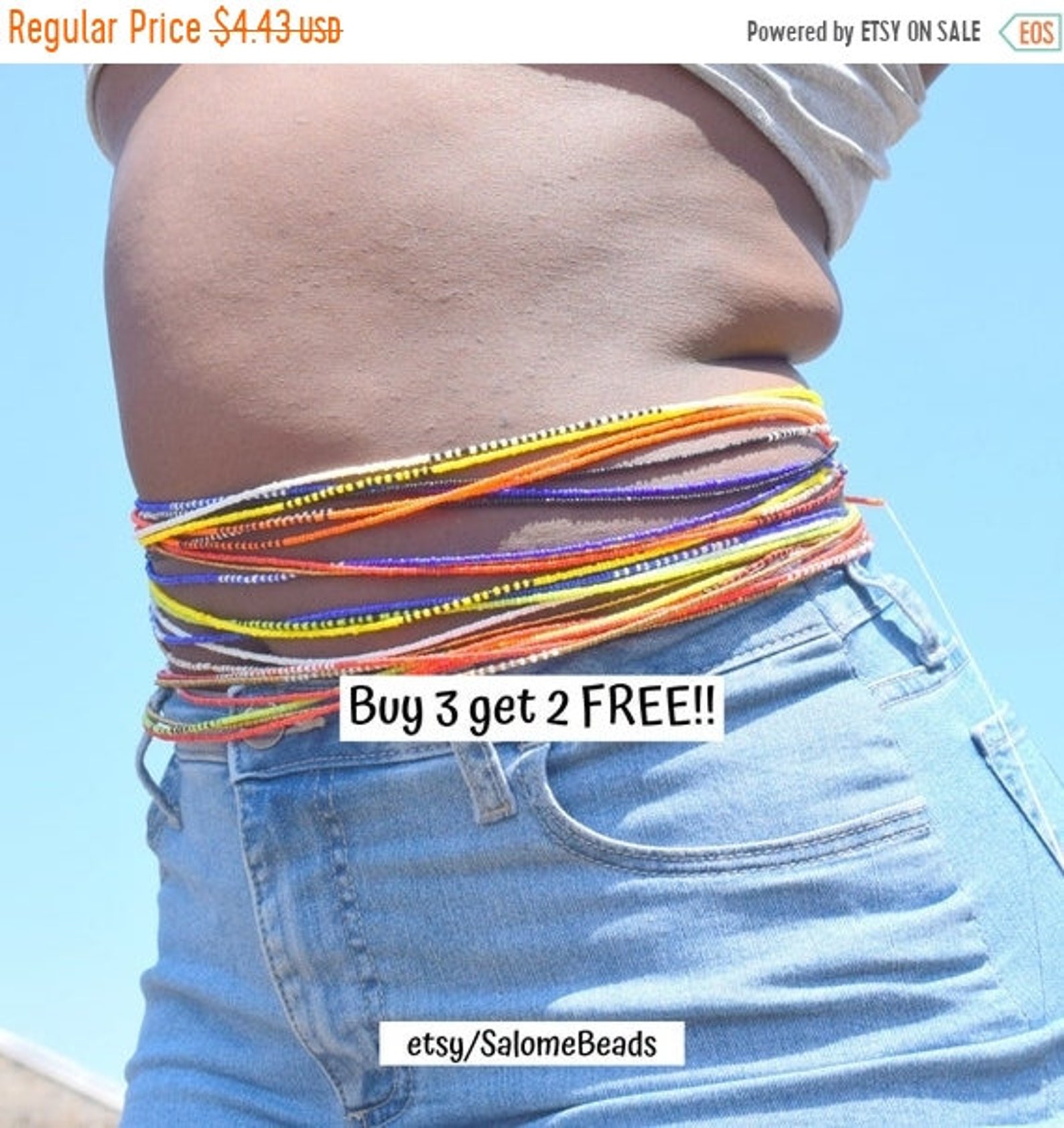 STOMACH BEADS Waist Beads Waist Beads for Weight Loss Etsy