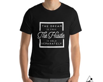 Sen jest darmowy, a pośpiech sprzedawany oddzielnie T-shirt, motywacja do ćwiczeń, prezent fitness dla niego, koszulka unisex fit, prezent na siłownię dla niej