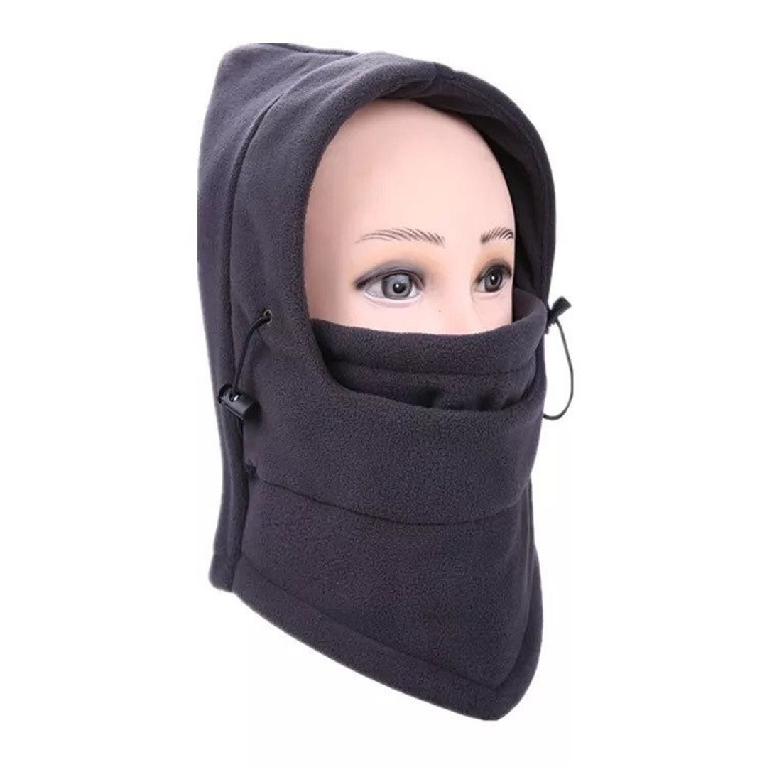6-in-1 Multi Functional Balaclava Ski Face Mask-thermal Scarf-fleece ...