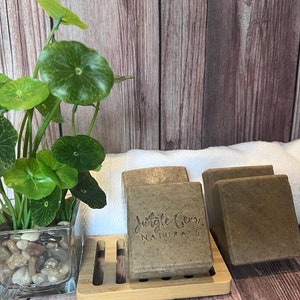 Chamomile Spearmint Soap with Sisal Bag |Handmade Soap | Organic Soap| Natural Ingredients Soap|Vegan Soap | Palm Oil Free | Gentle Soap