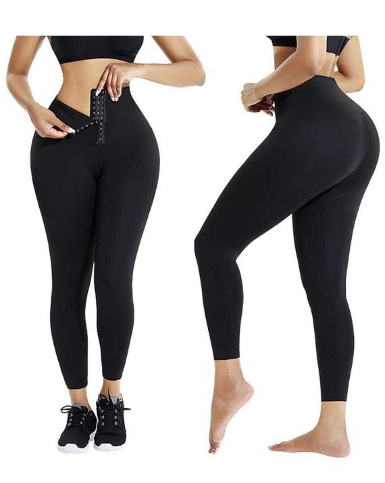 High Waist Everyday Wear-thigh Slimming and Tummy Control Yoga and Workout  Leggings 
