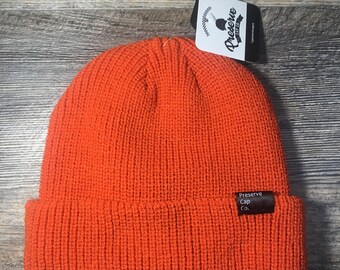 red mini fisherman beanie