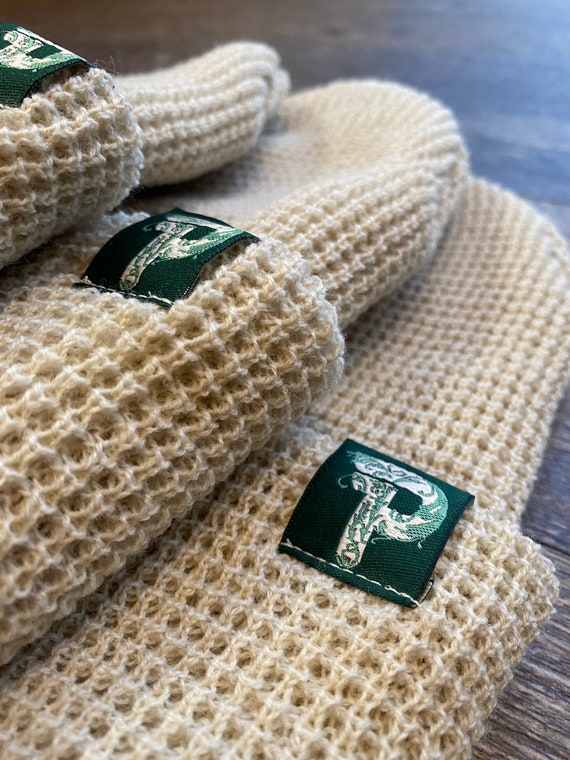 Forest Logo Waffle Knit Beanie