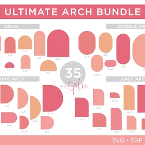 Arch SVG Bundle  | Arch Cut File | Arch Cut File Bundle | Arch Invitation Cut File | Arch Wedding Invite CutFile | Arch Bundle | Arch Bundle